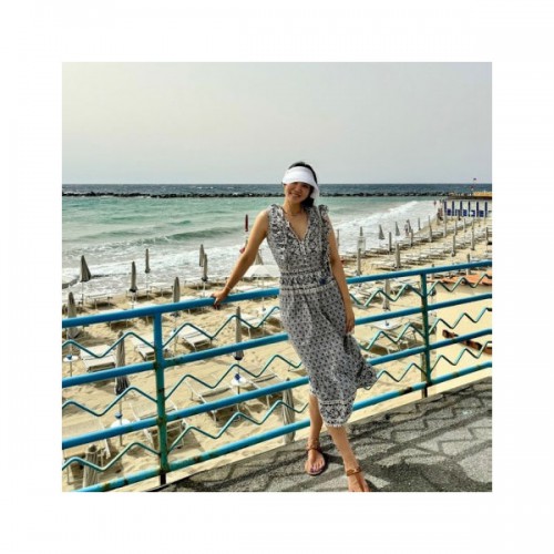 【박지윤】 PRADA 프라다 브러쉬드 가죽 스몰 토트백 ▶매장-330만원◀