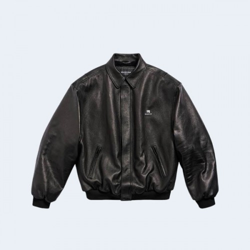 발렌시아가 스포티 B 시어링 자켓 블랙