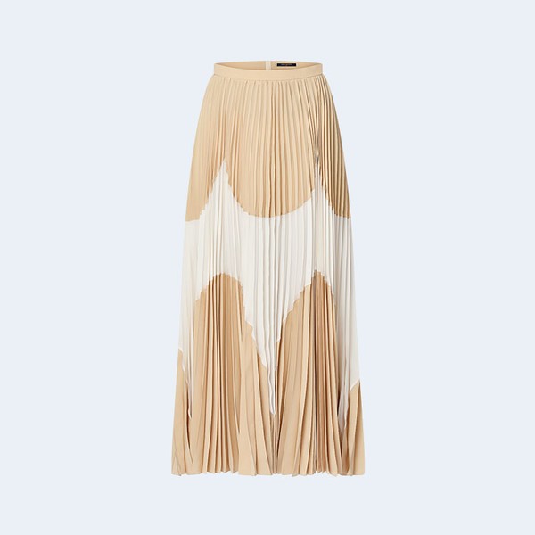 루이비통 앱스트랙트 인서트 플리티드 스커트 1AFEWF