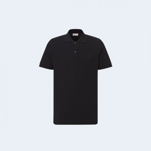 디올 아이콘 카라티셔츠 블랙