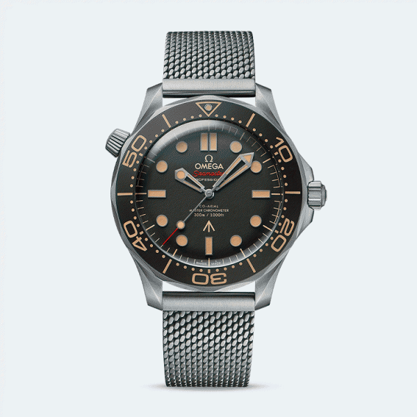 오메가 씨마스터 다이버 300 노타임 티타늄