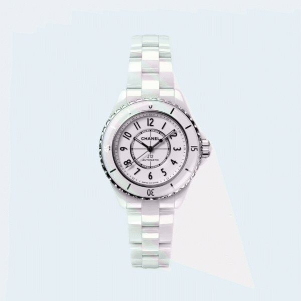 샤넬 화이트 세라믹 인덱스 38mm