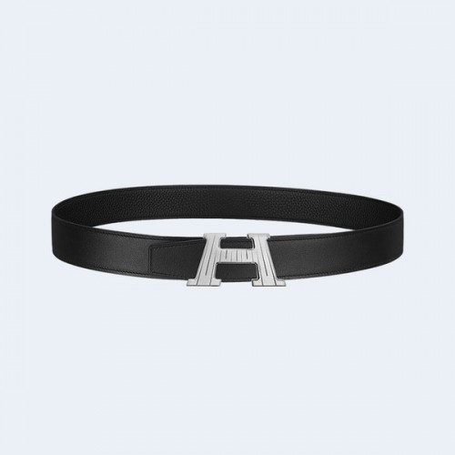 에르메스 H 토고 벨트 블랙 은장 32mm