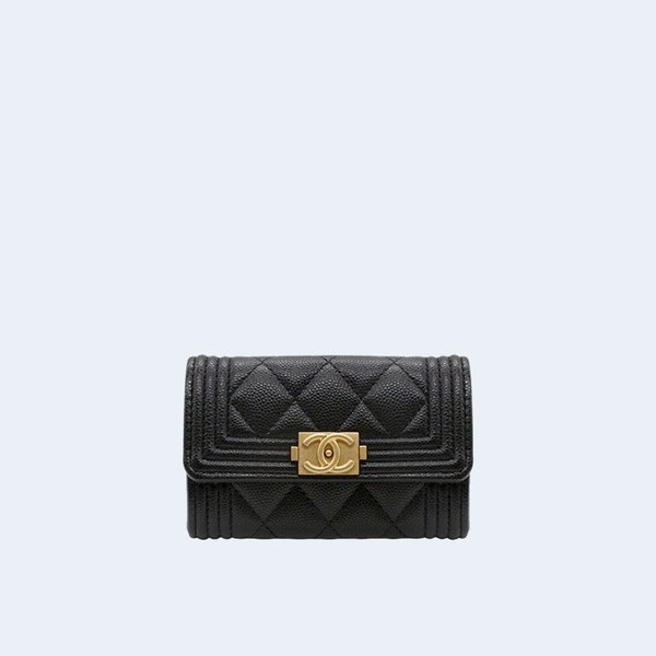 샤넬 보이 플랩 카드 홀더