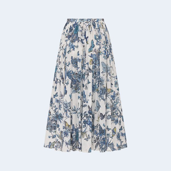 DIOR 디올 토일 드 주이 플레어 미디 스커트 ▶매장-190만원◀