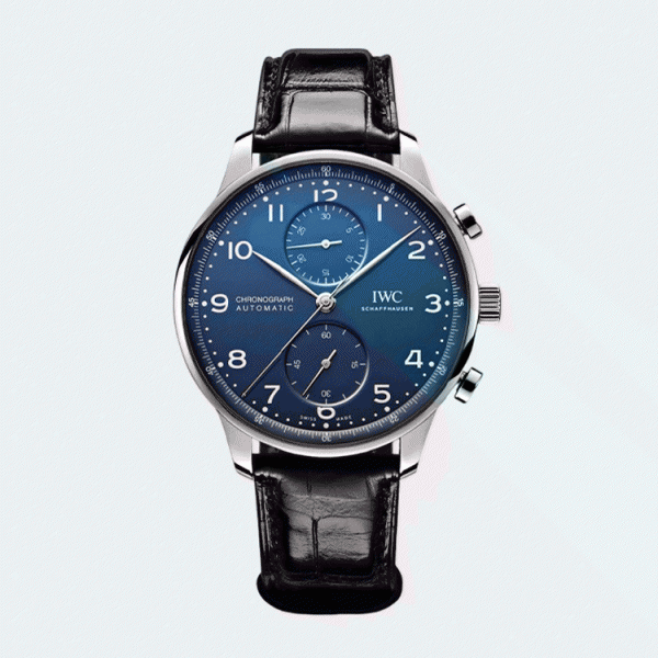 IWC 포르투기저 150주년 블루 다이얼