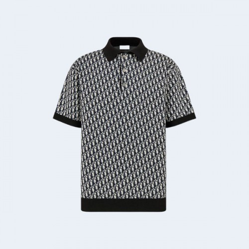 디올 오블리크 카라티셔츠