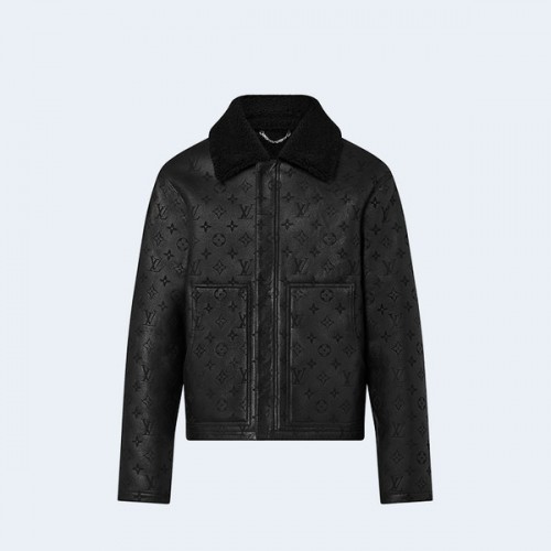 루이비통 시어링 엠보스트 모노그램 자켓