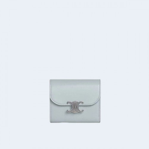 셀린느 스몰 트리옹프 지갑 라이트 블루