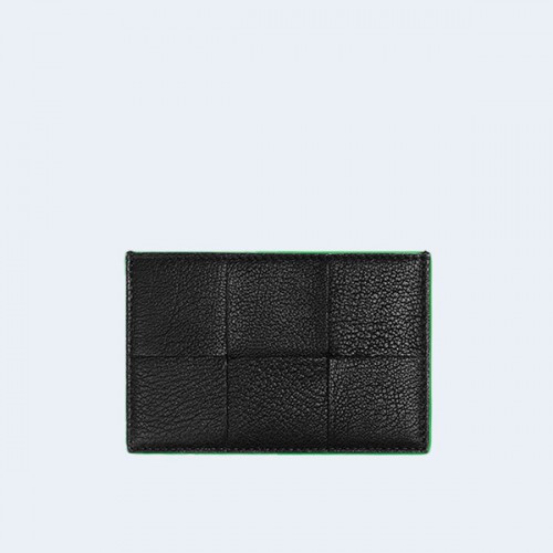 보테가베네타 인트레치아토 블랙그린 카드지갑