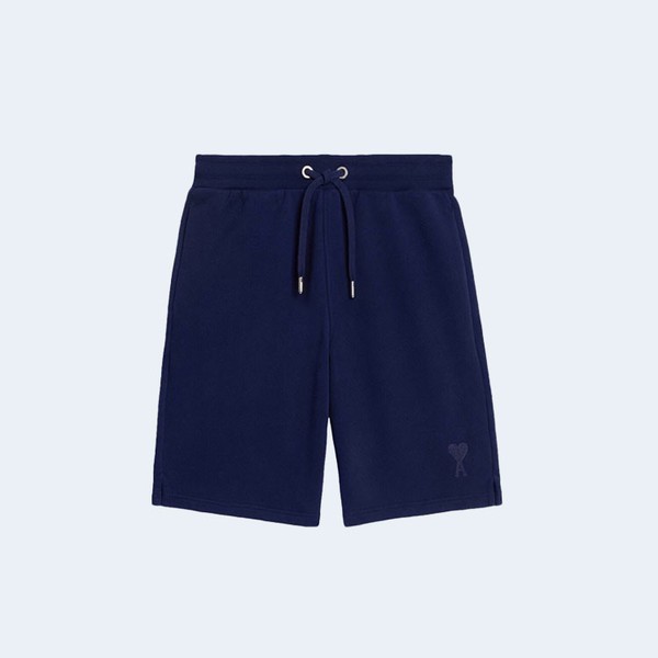아미 파리스 드로우스트링 트랙 쇼츠 네이비