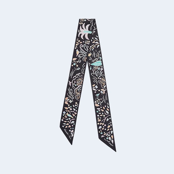 에르메스 Isola Di Primavera 트윌리 블랙