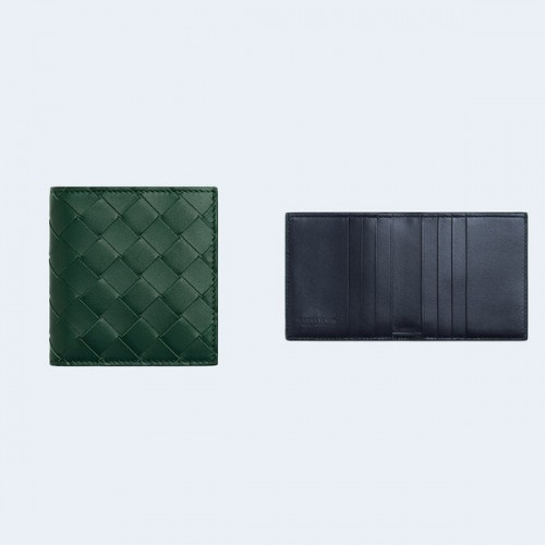 보테가베네타 인트레치아토 슬림 폴더 지갑