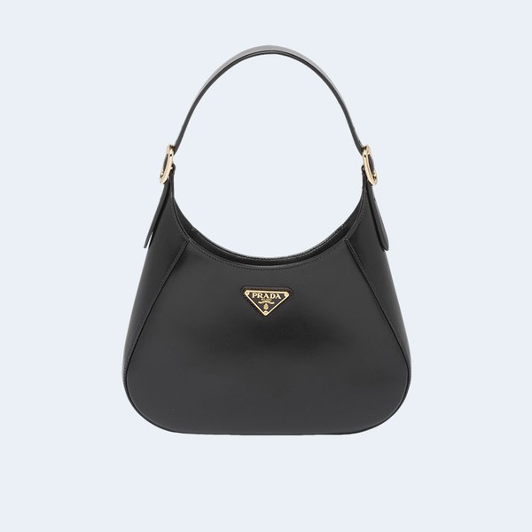 프라다 클레오 미디엄 레더 호보백