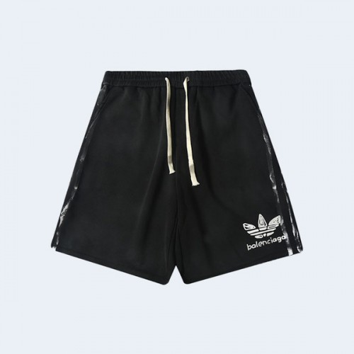 발렌시아가 x 아디다스 블랙 워싱 쇼츠 블랙