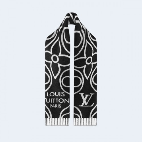 루이비통 인 블룸 블랙 스카프
