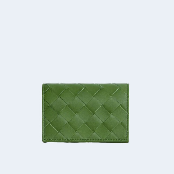 보테가베네타 인트레치아토 명함 케이스 아보카도