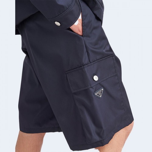 PRADA 프라다 리나일론 버뮤다 쇼츠 네이비 ▶매장-90만원◀