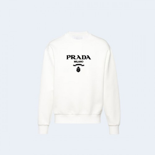 프라다 남성 테크니컬 코튼 맨투맨