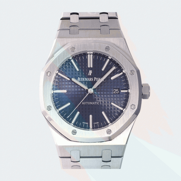 오데마피게 로얄오크 15400 블루다이얼