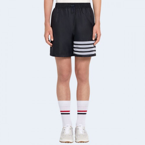 톰브라운 시어 립스탑 미드따이 4-바 쇼츠