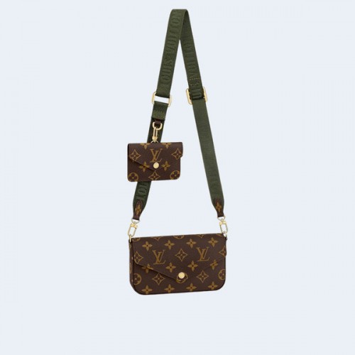 LOUIS VUITTON 루이비통 가방 루이비통 모노그램 펠리시 스트랩 백 M80091