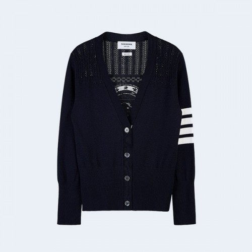 톰브라운 헥터 메달리온 가디건 네이비