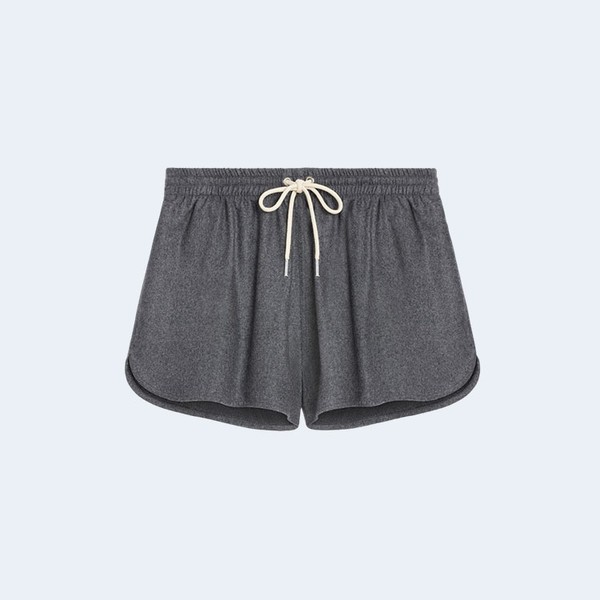 셀린느 캐시미어 플란넬 애슬레틱 쇼츠 그리스