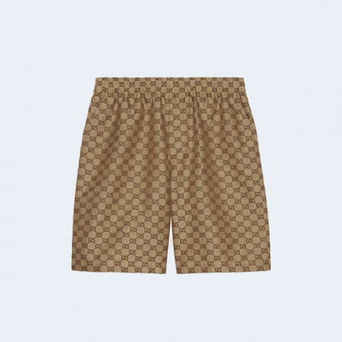 구찌 GG 수프림 린넨 쇼츠 베이지