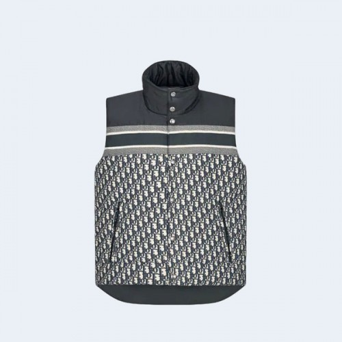 디올 리버시블 슬리브리스 다운 자켓