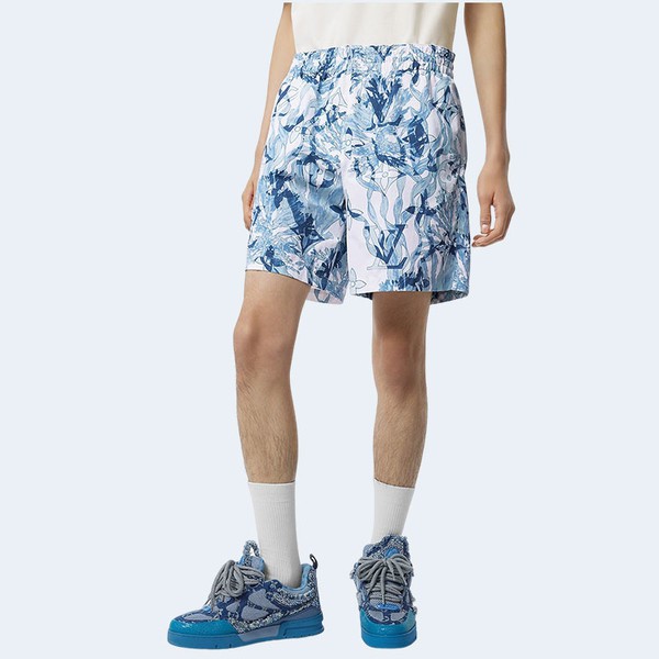 루이비통 프린트 나일론 스윔 팬츠