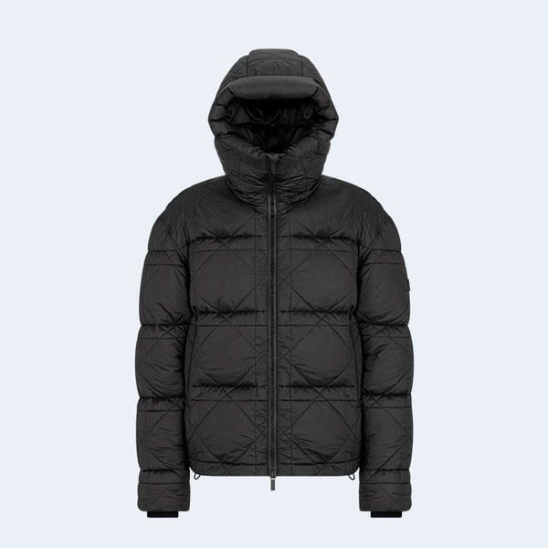 디올 까나쥬 후드 다운 자켓