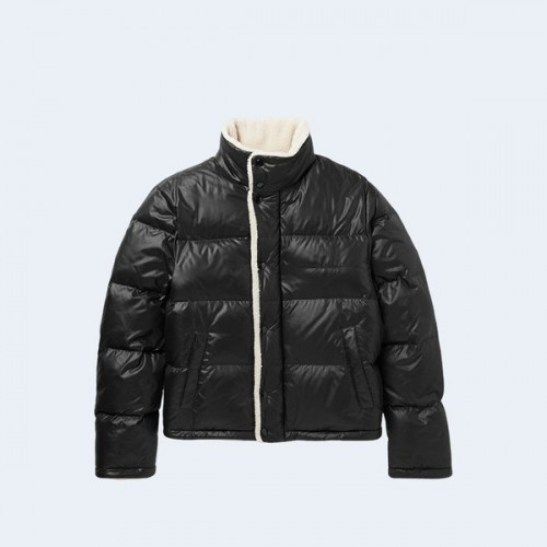 생로랑 포우 시어링 셸 다운 자켓