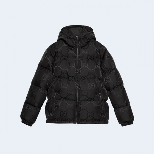 GUCCI 구찌 점보 GG 캔버스 다운 자켓 블랙 ▶매장-370만원◀