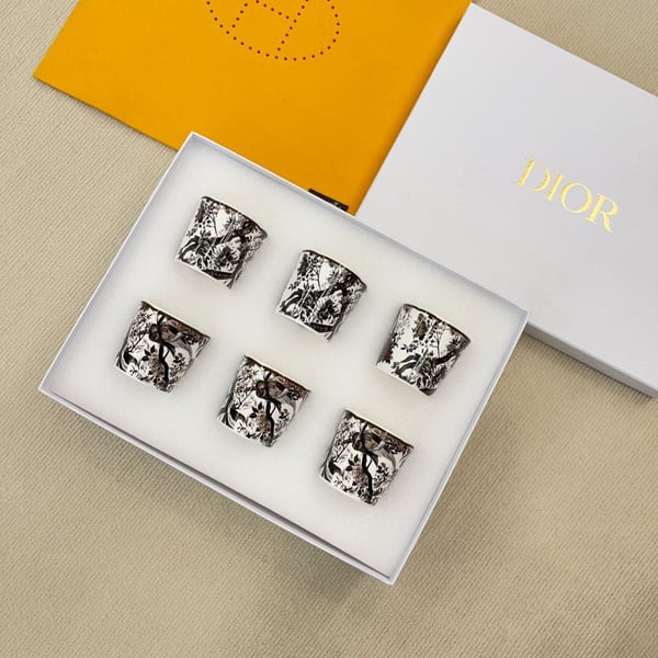 DIOR 디올 메종 윈터 가든 컵 세트 6PCS (6인)▶매장-180만원대◀